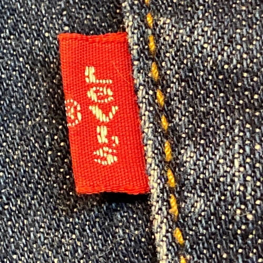 Levi’s 515 Bootcut Jeans 8 Short Dark wash - Picture 3 of 9